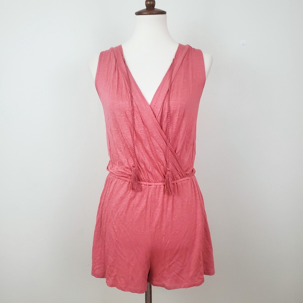 Pink Rose Romper